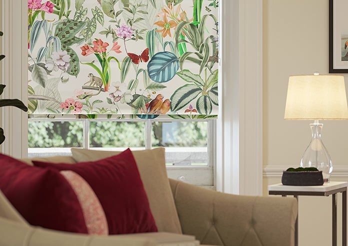 Barbados, Jungle - Motorised Roman Blind - Image 5